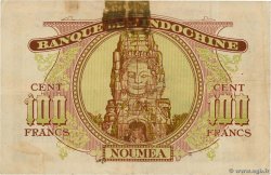 100 Francs NOUVELLE CALÉDONIE  1943 P.46a BC+