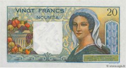 20 Francs NOUVELLE CALÉDONIE  1963 P.50c FDC