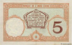 5 Francs NUEVAS HÉBRIDAS  1941 P.04a MBC