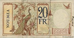 20 Francs NUEVAS HÉBRIDAS  1941 P.06 BC+