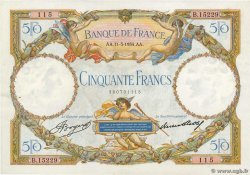50 Francs LUC OLIVIER MERSON type modifié  FRANCE  1934 F.16.05
