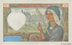50 Francs JACQUES CŒUR FRANCE  1942 F.19.19 pr.SUP