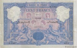 100 Francs BLEU ET ROSE  FRANCE  1892 F.21.05