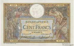 100 Francs LUC OLIVIER MERSON sans LOM  FRANCE  1916 F.23.08