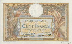 100 Francs LUC OLIVIER MERSON grands cartouches  FRANCE  1931 F.24.10