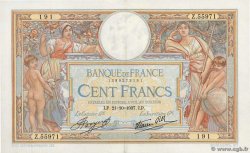 100 Francs LUC OLIVIER MERSON type modifié FRANCE  1937 F.25.03 SUP