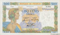 500 Francs LA PAIX FRANCIA  1941 F.32.18 EBC+