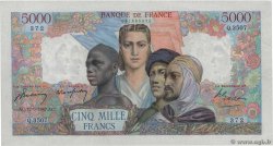 5000 Francs EMPIRE FRANÇAIS FRANKREICH  1947 F.47.60 fST
