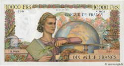 10000 Francs GÉNIE FRANÇAIS FRANCE  1955 F.50.76 AU-