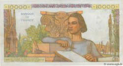 10000 Francs GÉNIE FRANÇAIS FRANCIA  1956 F.50.78 q.AU