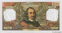 100 Francs CORNEILLE FRANCE  1975 F.65.48 UNC-