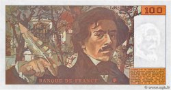 100 Francs DELACROIX imprimé en continu FRANKREICH  1990 F.69bis.02e1 fST+