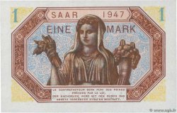 1 Mark SARRE FRANCIA  1947 VF.44.01 SC+