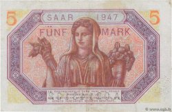 5 Mark SARRE FRANCIA  1947 VF.46.01 EBC