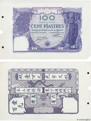 100 Piastres Épreuve FRANZÖSISCHE-INDOCHINA Saïgon 1911 P.039s fST+
