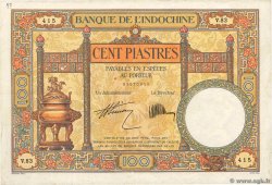 100 Piastres FRANZÖSISCHE-INDOCHINA  1931 P.051b SS