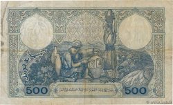 500 Francs ALGÉRIE  1942 P.082 TB