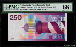 250 Gulden NETHERLANDS  1985 P.098a UNC