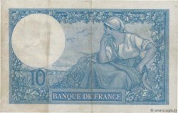 10 Francs MINERVE FRANCE  1917 F.06.02 VF