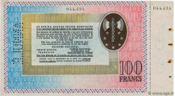 100 Francs BON DE SOLIDARITÉ Annulé FRANCE regionalismo e varie  1941 KL.10B q.AU