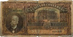 50 Mil Reis BRASILE  1906 P.096 q.B