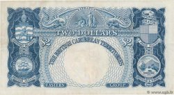 2 Dollars EAST CARIBBEAN STATES  1960 P.08b VF