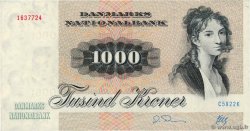 1000 Kroner DENMARK  1992 P.053g VF+