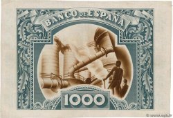 1000 Pesetas ESPAGNE Bilbao 1937 PS.567a(br) TTB+