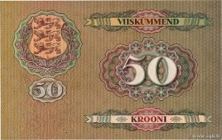 50 Krooni ESTONIA  1929 P.65a FDC