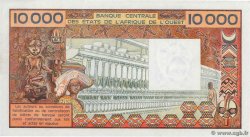 10000 Francs WEST AFRICAN STATES  1986 P.609Hc AU