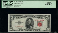 5 Dollars UNITED STATES OF AMERICA  1953 P.381b UNC
