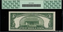 5 Dollars Remplacement VEREINIGTE STAATEN VON AMERIKA  1953 P.381r VZ+