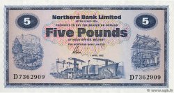 5 Pounds IRLANDE DU NORD  1976 P.188d NEUF