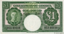 1 Pound JAMAICA  1950 P.41b MBC+