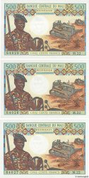 500 Francs Consécutifs MALI  1973 P.12e q.FDC