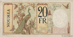 20 Francs NEW CALEDONIA  1929 P.37b VF