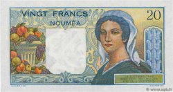 20 Francs NOUVELLE CALÉDONIE  1963 P.50c FDC