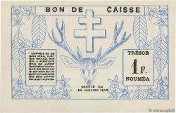 1 Franc NEW CALEDONIA  1943 P.55a UNC-
