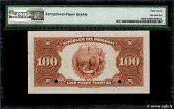 100 Pesos Fuertes Spécimen PARAGUAY  1923 P.168s ST