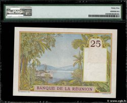 25 Francs REUNION ISLAND  1930 P.23 XF-