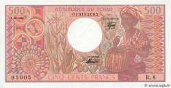 500 Francs CHAD  1980 P.06 SC+