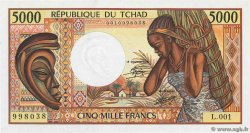 5000 Francs CHAD  1984 P.11 SC+
