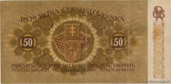50 Korun CECOSLOVACCHIA  1919 P.010a BB