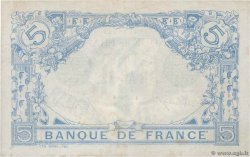 5 Francs BLEU FRANCIA  1916 F.02.43 MBC+