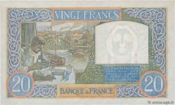 20 Francs TRAVAIL ET SCIENCE FRANCIA  1940 F.12.06 SC