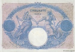 50 Francs BLEU ET ROSE FRANCE  1897 F.14.09 TTB