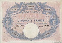 50 Francs BLEU ET ROSE FRANCE  1926 F.14.39 SUP