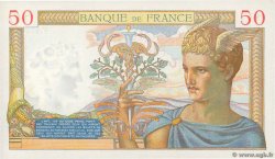 50 Francs CÉRÈS FRANCE  1936 F.17.28 SUP à SPL