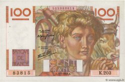 100 Francs JEUNE PAYSAN Favre-Gilly FRANCE  1947 F.28ter.01