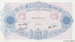 500 Francs BLEU ET ROSE modifié FRANCE  1937 F.31.01